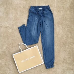 Michael Kors Denim Jogger Pants
